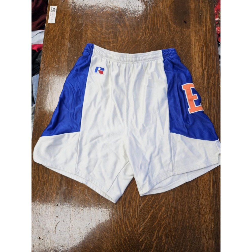 Vintage EHS Basketball Shorts Mens Large High School Russell NCAA Basketball 90s